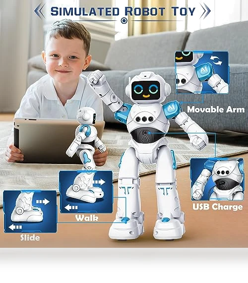 Smart Talking Voice Remote Control Robot — Interactive Figures & Robots, VATOS