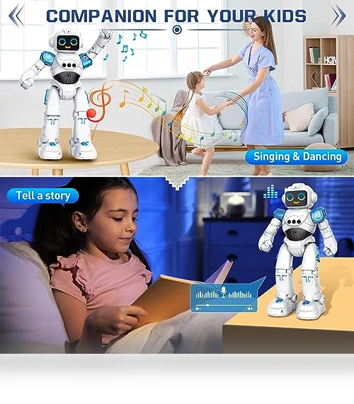 Smart Talking Voice Remote Control Robot — Interactive Figures & Robots, VATOS