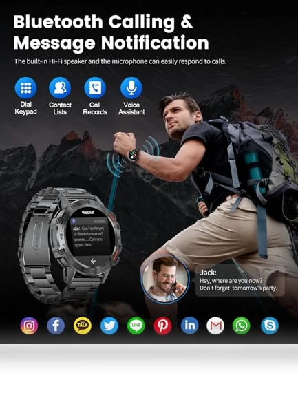 Smart Watch for Men — Smartwatches, ESFOE