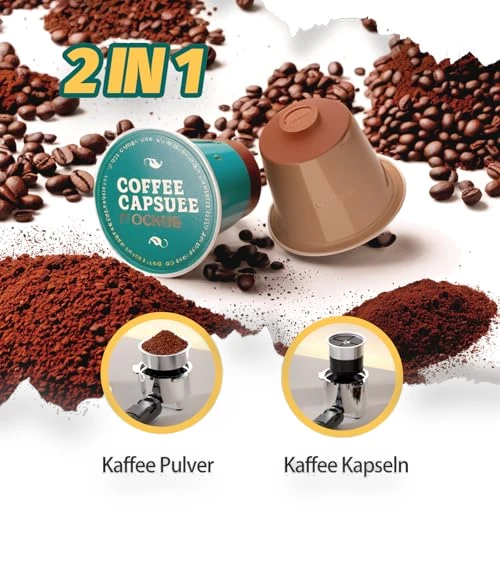 2-in-1 Coffee Maker with Milk Frother Steam Wand — Espresso Machines, Empstorm