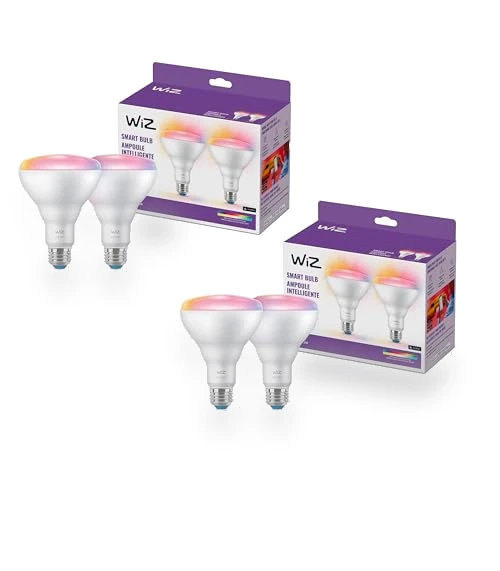 BR30 LED Smart Light Bulbs — LED, WiZ Connected