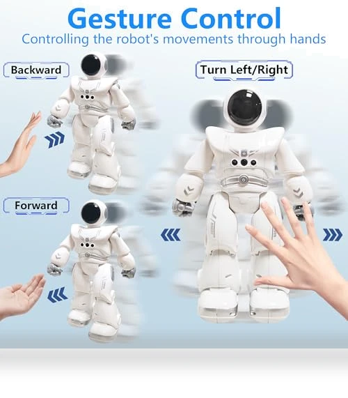 Gesture Sensing Programmable Dancing Robot — Interactive Figures & Robots, Cabhuti