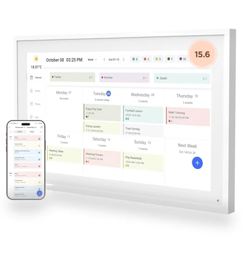 HD Digital Calendar with Smart Touchscreen — Digital Frames, Mezed