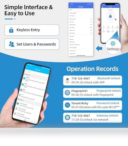 Keyless Entry Smart Door Lock — Locks, LORVIBO