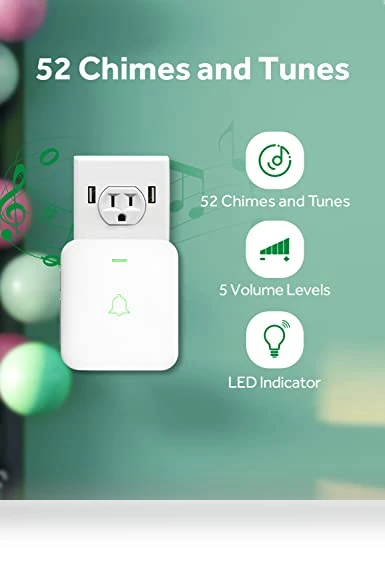 Mini Waterproof Wireless Doorbell — Kits, AVANTEK