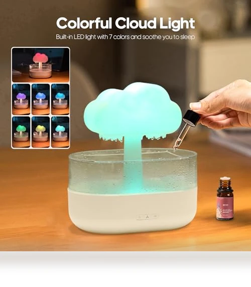 Rain Cloud Humidifier Water Drip — Air Moisturizers, Rican
