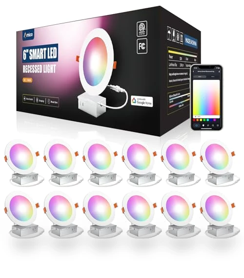 Smart LED Recessed Lighting — LED, Amico