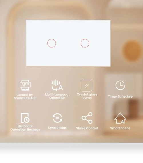 Smart Light Switch — Smart Home Modules, LOUYSGEN