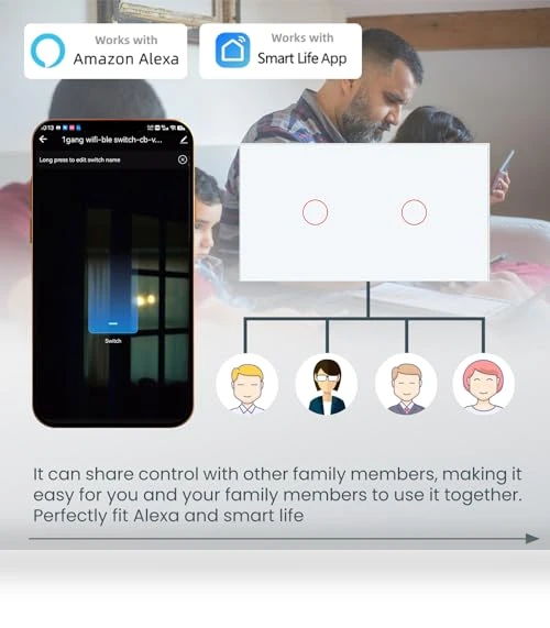 Smart Light Switch — Smart Home Modules, LOUYSGEN