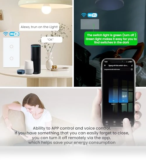 Smart Light Switch — Smart Home Modules, LOUYSGEN