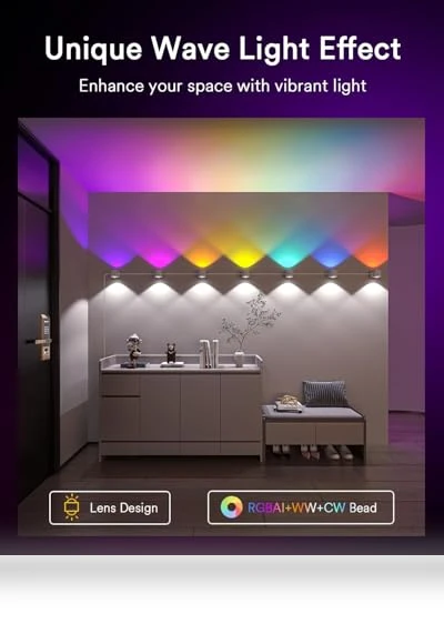 Smart Wall Sconces — LED Strips, Lumary