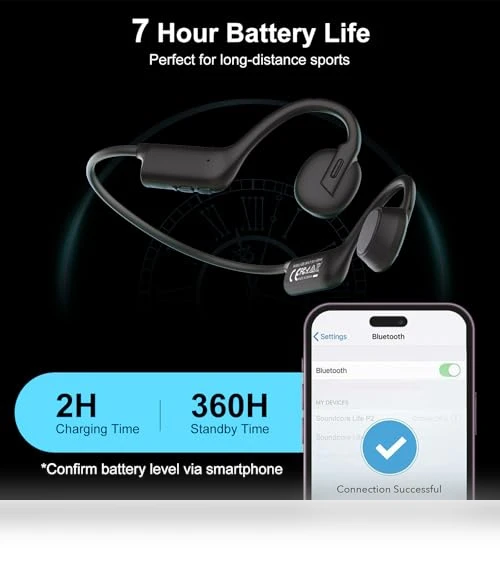 Wireless Open-Ear Sports Headphones — Headphones, SHINYMOMO