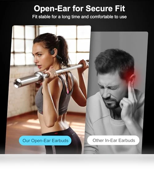 Wireless Open-Ear Sports Headphones — Headphones, SHINYMOMO