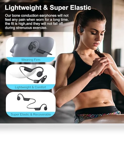 Wireless Open-Ear Sports Headphones — Headphones, SHINYMOMO