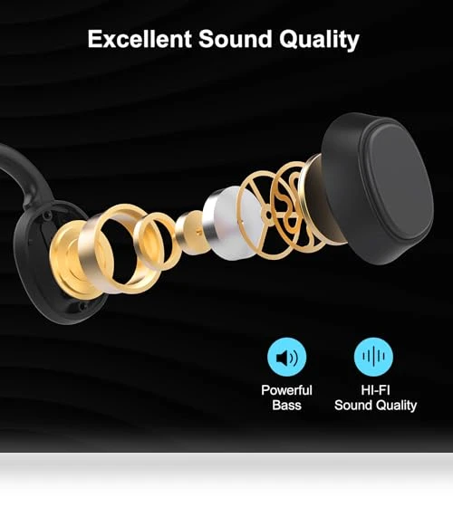 Wireless Open-Ear Sports Headphones — Headphones, SHINYMOMO