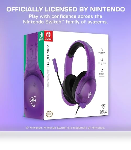Airlite Fit Wired Gaming Headset — Gaming Controllers, Turtle Beach