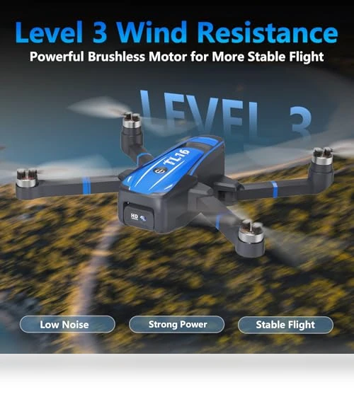 Brushless Motor Drone with 4K HD Camera — Drones, Toladrone