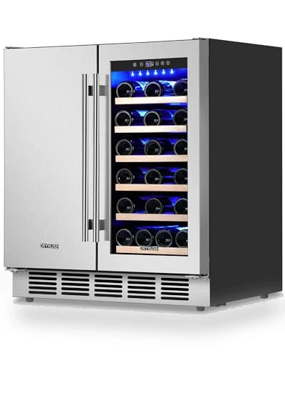 Dual Zone Wine & Beverage Refrigerator — Drink Coolers, ORYMUSE