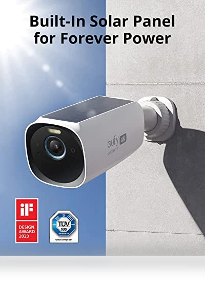 eufyCam S330 (eufyCam 3) 4-Cam Kit — Smart Home Security, eufy Security