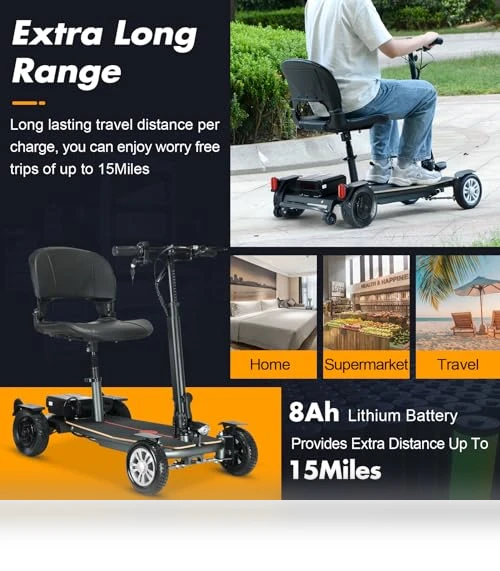 Folding Mobility Scooter — Push Scooters, WEYRAL
