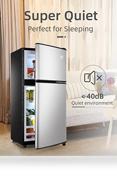 Retro Mini Fridge with Freezer — Mini Fridges, KRIB BLING