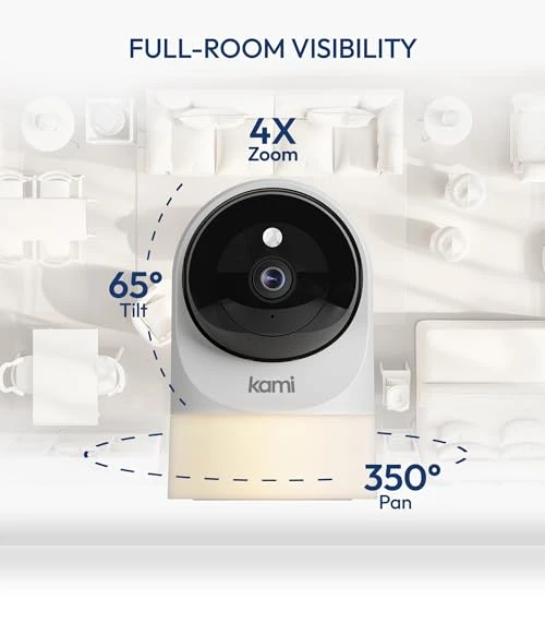 Senior Care Camera with Advanced Fall Detection — Health Monitoring & Alert Systems, Kami Vision