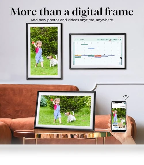 15.6" Wall Digital Calendar & Smart Display — Digital Frames, Changing