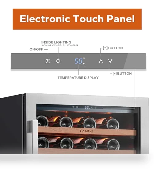 24 Inch Wine Fridge — Freestanding, Ca'Lefort