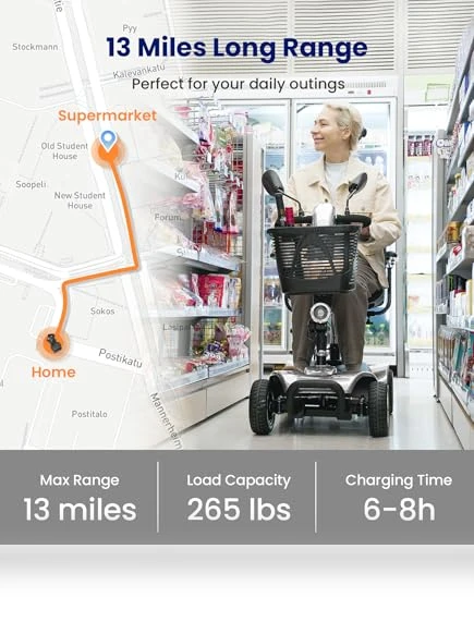 4 Wheel Mobility Scooter — Mobility Scooters, VOCIC