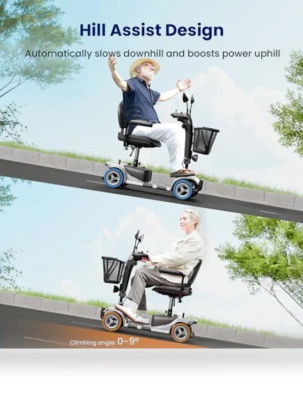 4 Wheel Mobility Scooter — Mobility Scooters, VOCIC
