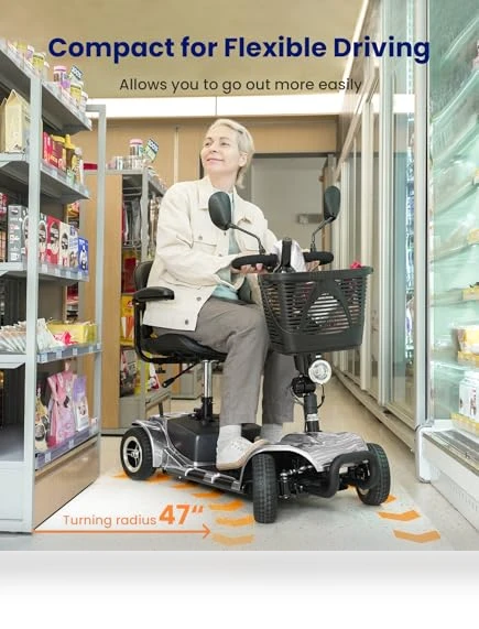 4 Wheel Mobility Scooter — Mobility Scooters, VOCIC