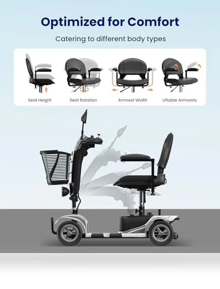 4 Wheel Mobility Scooter — Mobility Scooters, VOCIC