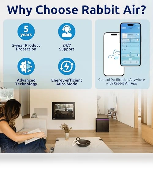 A3 SPA-1000N Air Purifier — HEPA Air Purifiers, Rabbit Air