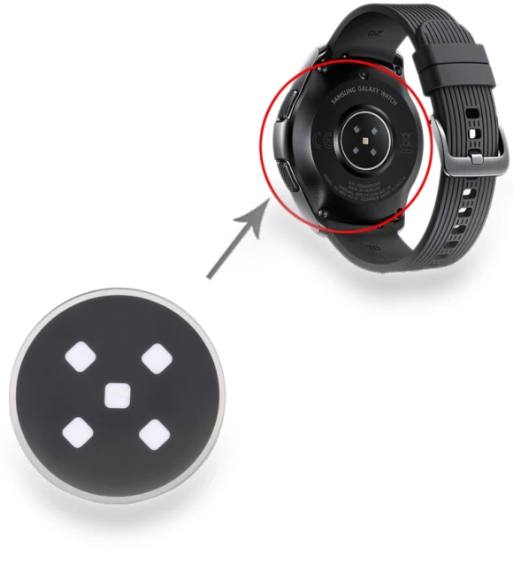 Back Glass Lens Replacement — Smartwatch Straps, Samsung