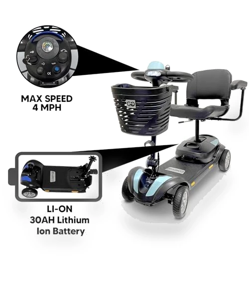 Electric Mobility Scooter Z-4 — Electric Self-Balancing Scooters, NINGBO KS MEDICAL TECH CO.,LTD