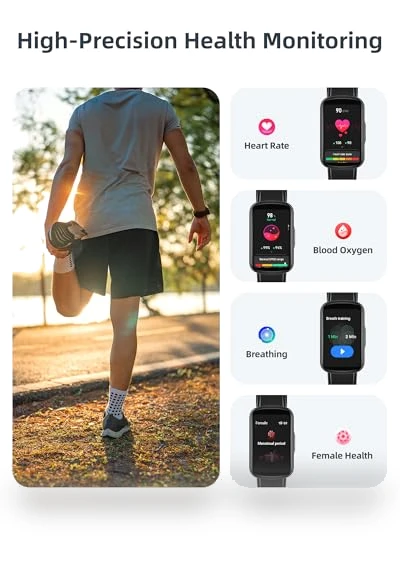 Fitness Tracker with Heart Rate Monitor — Smartwatches, Parsonver