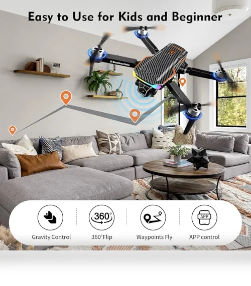 Foldable FPV Drone with Camera — Drones, ylmijfe