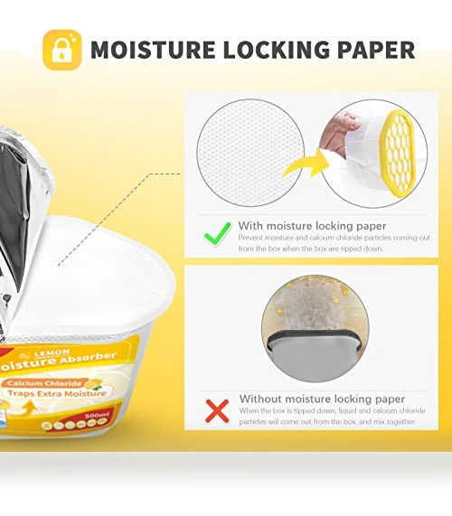 Moisture Absorbers 6 pack — Air Moisture Control, Vacplus