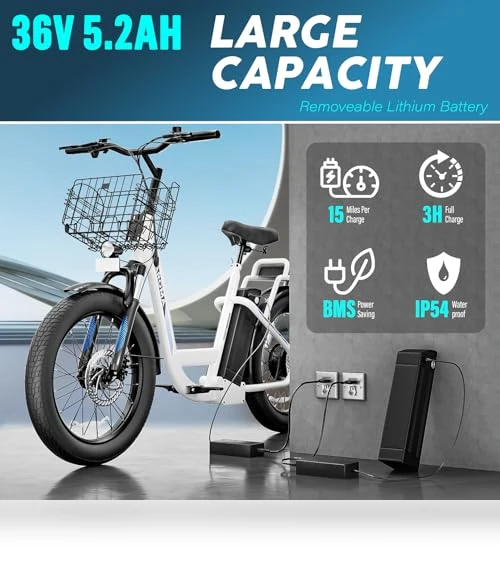 Peak 1200W Electric Scooter with Seat — Electric Self-Balancing Scooters, Caroma