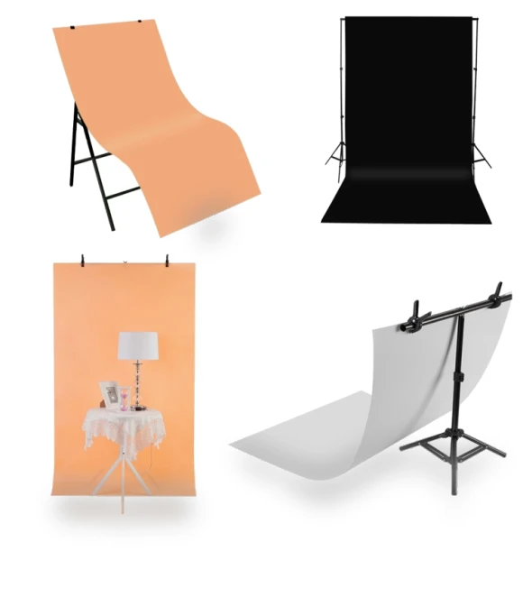 Photography Background PVC Paper Kits for Studio Tent Box — Backgrounds, PULUZ