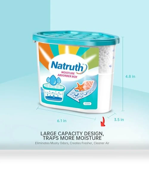 Portable Humidity Absorber Boxes — Air Moisture Control, NATRUTH
