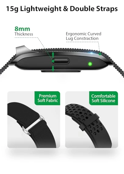 Smart Fitness Tracker Bracelet — Fitness Bands, EGQINR