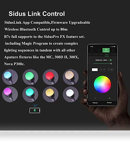 Smart LED Light Bulb — LED, Aputure