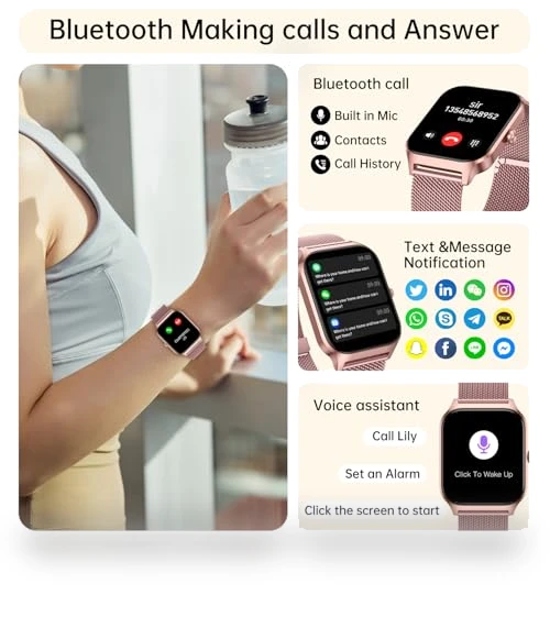 Smart Watch for Women Fitness Tracker — Smartwatches, Shenzhen Buzz Tech CO.,LTD