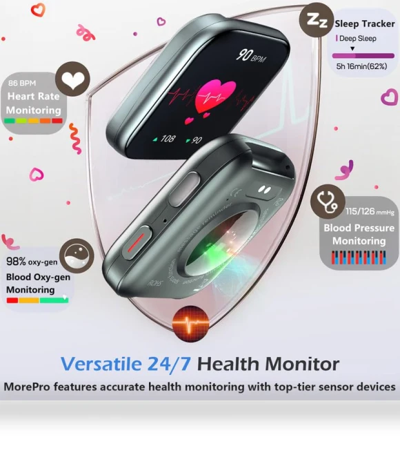 Smart Watch with Health & Fitness Tracking — Fitness & Activity Monitors, MorePro