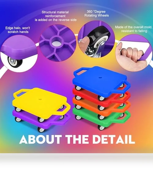 Sports Scooter Board with Handles for Kids — Kids Fitness, SUNYIWJIE
