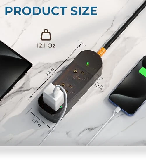 Weatherproof Surge Protector Power Strip — Power Solutions & Surge Protection, ZZJ