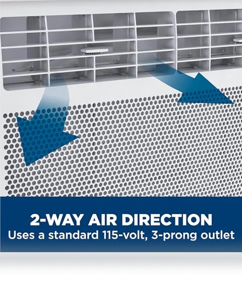 Window Air Conditioner Unit, 6,000 BTU for Small Rooms up to 250 sq ft — Cooling Solutions, GE