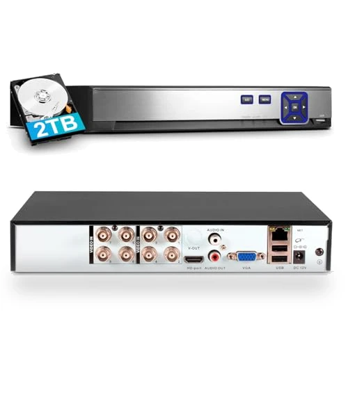 1080P 8-Channel Security Camera DVR System — Security Video Recorders, KERUI