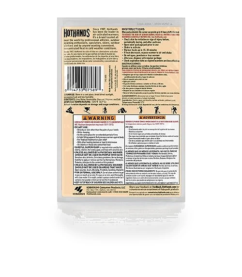 Body & Hand Super Warmers — Foot Warmers, HotHands